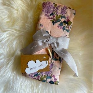 Angel Dear Lilacs Swaddle Blanket